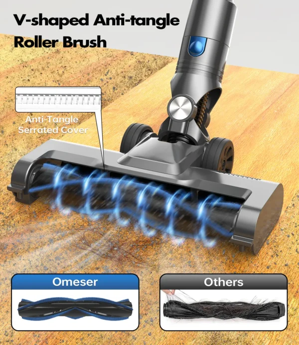 OMESER V10 Cordless Stick Vacuum