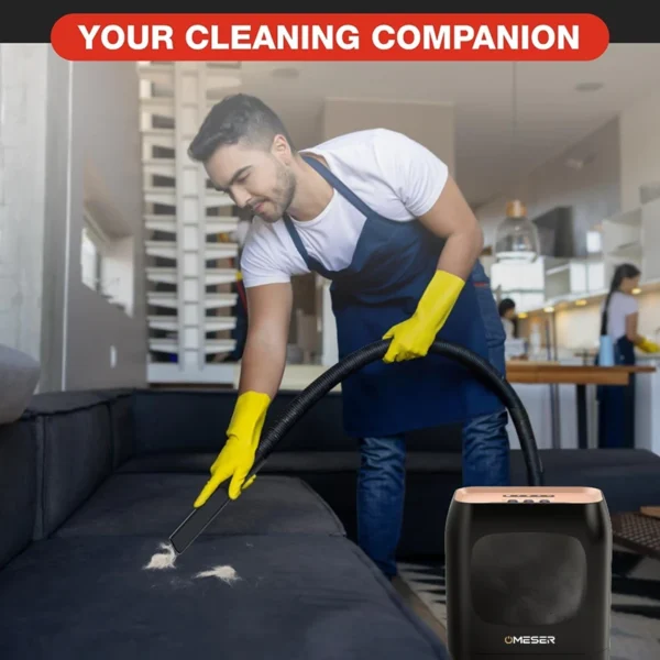 OMESER Automatic Electric Dust Pan Vacuum – Hands-Free, Multi-Mode Floor Cleaner for Professional Use
