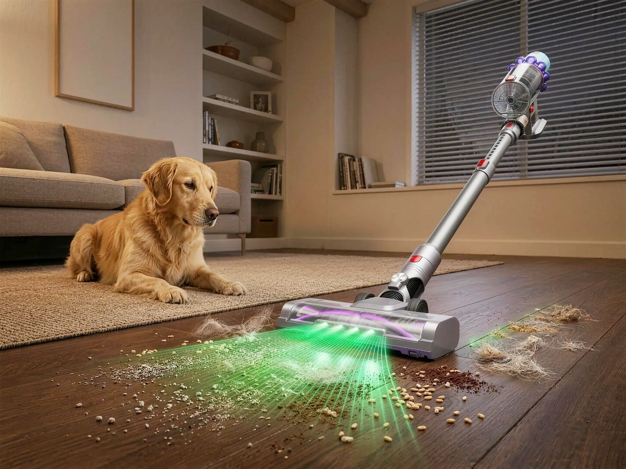 A Cleaner Home for You and Your Pets - OMESER S15 Feature